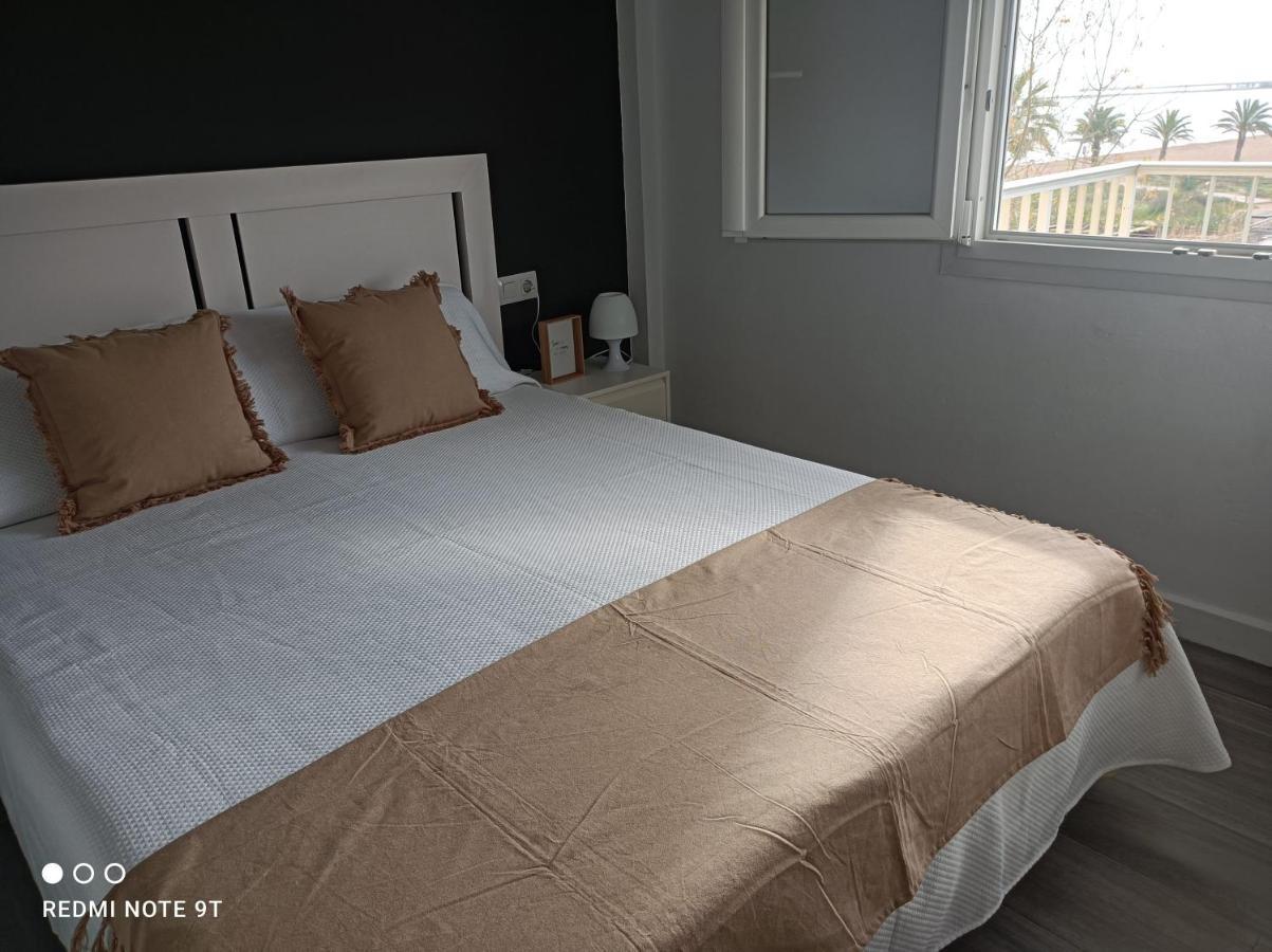 Apartamento Acogedor En Primera Linea De Playa 德尼亚 外观 照片