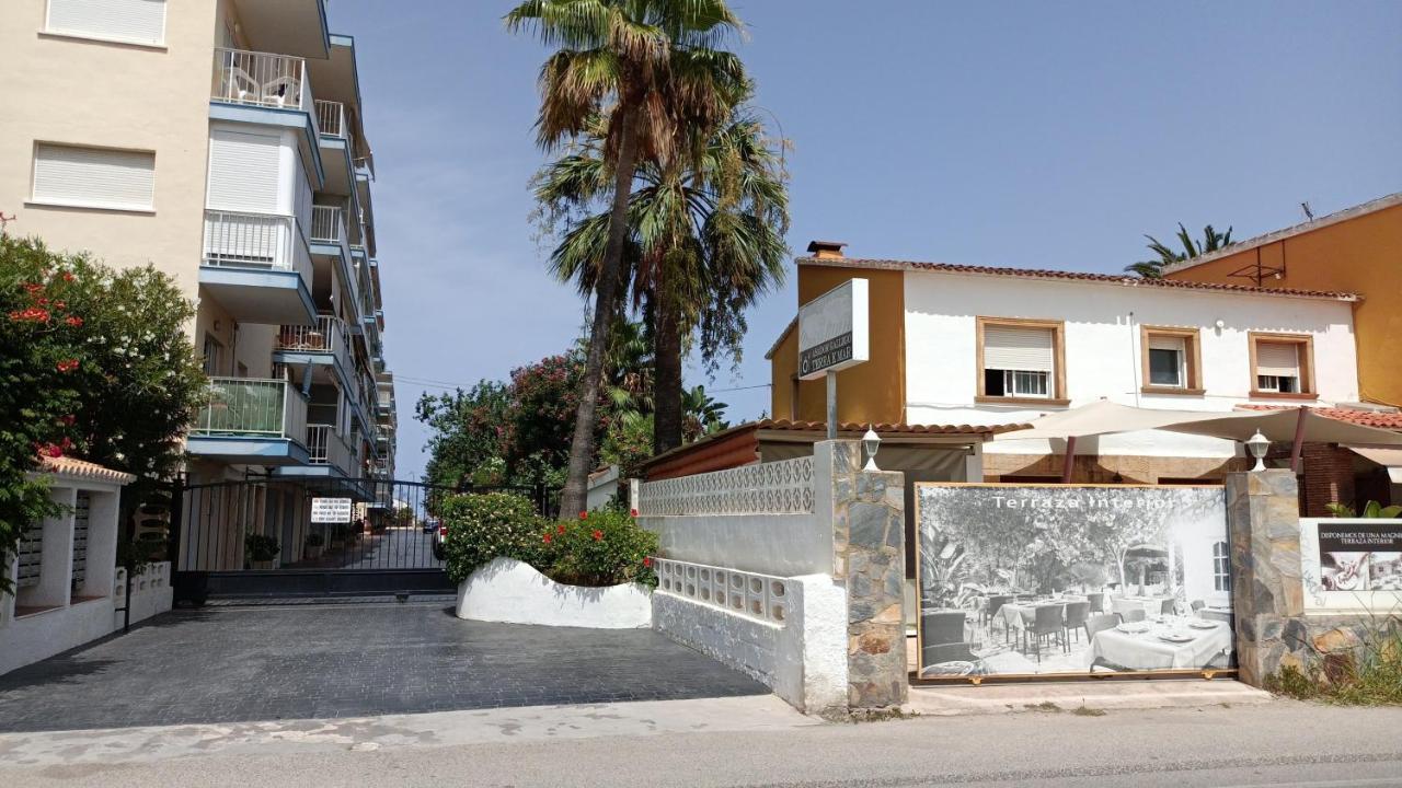 Apartamento Acogedor En Primera Linea De Playa 德尼亚 外观 照片
