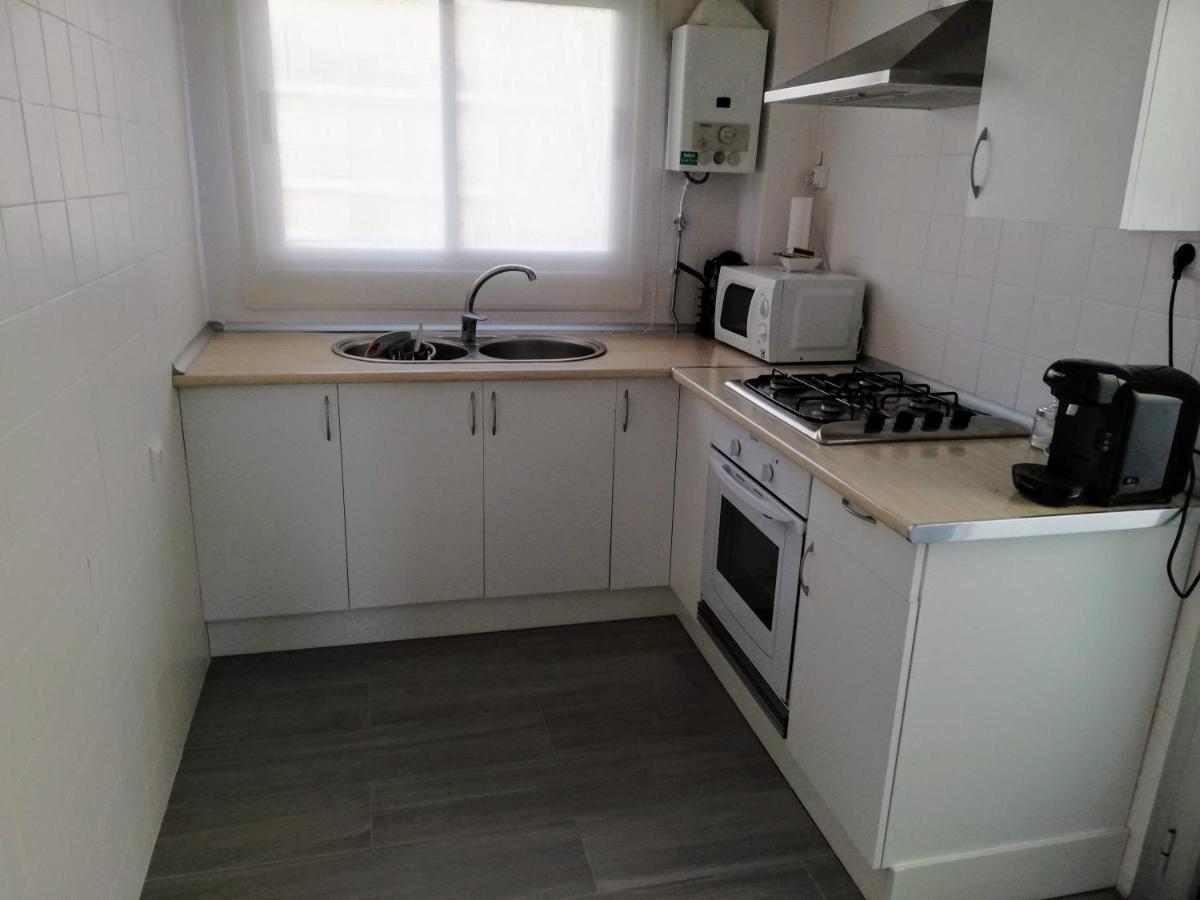 Apartamento Acogedor En Primera Linea De Playa 德尼亚 外观 照片